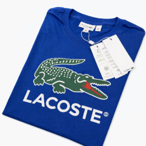 Camisa Lacoste Big Croc Blue