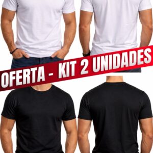 OFERTA - KIT 2 CAMISAS BÁSICAS