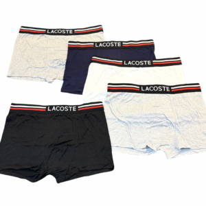 KIT 5 CUECAS TAM GG - PREMIUM LACOSTE